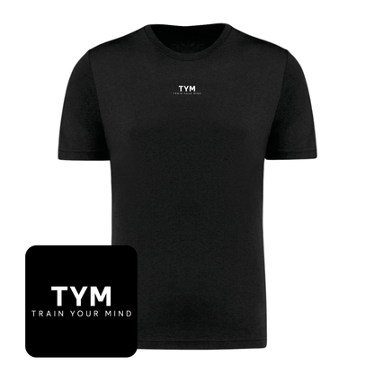 TYM Triblend Sports T-Shirt (Black)