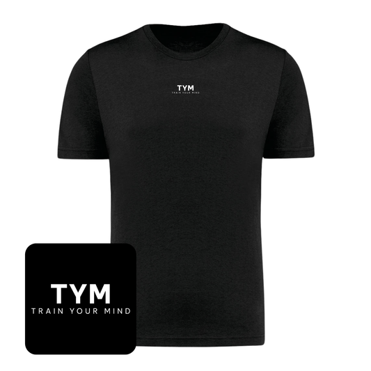 TYM Triblend Sports T-Shirt (Black)