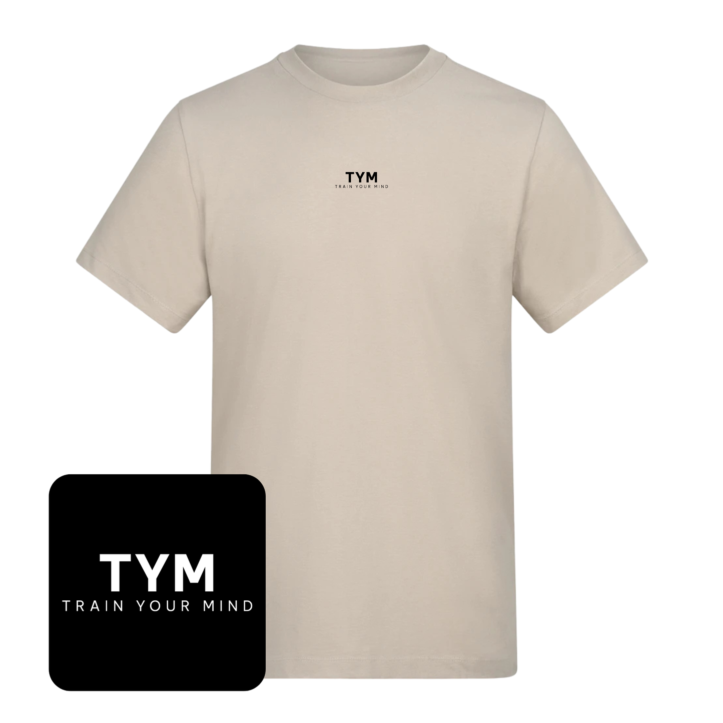 TYM Cotton T-Shirt (Sand)