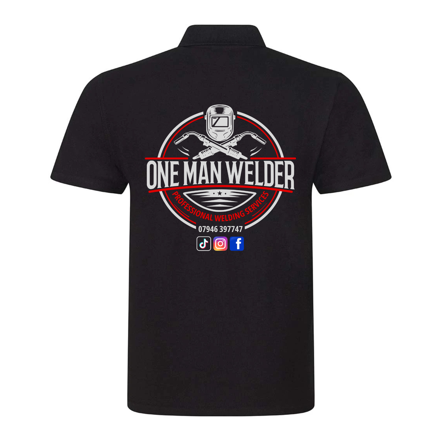 Pro RTX Pro Piqué Polo Shirt (Black)