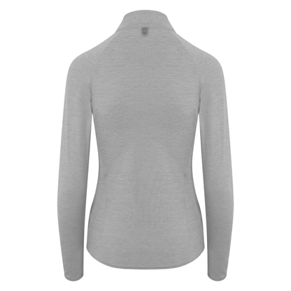 Ladies AWDis Cool-Flex™ Half Zip Top (Silver Grey)