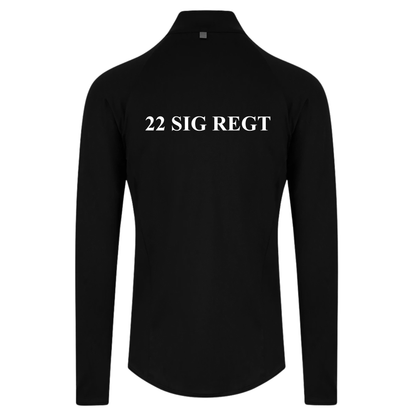 Men's AWDis Cool-Flex™ Half Zip Top (Black)