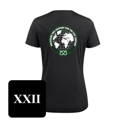 22 Signals Regiment Emblem Ladies Active T-Shirt