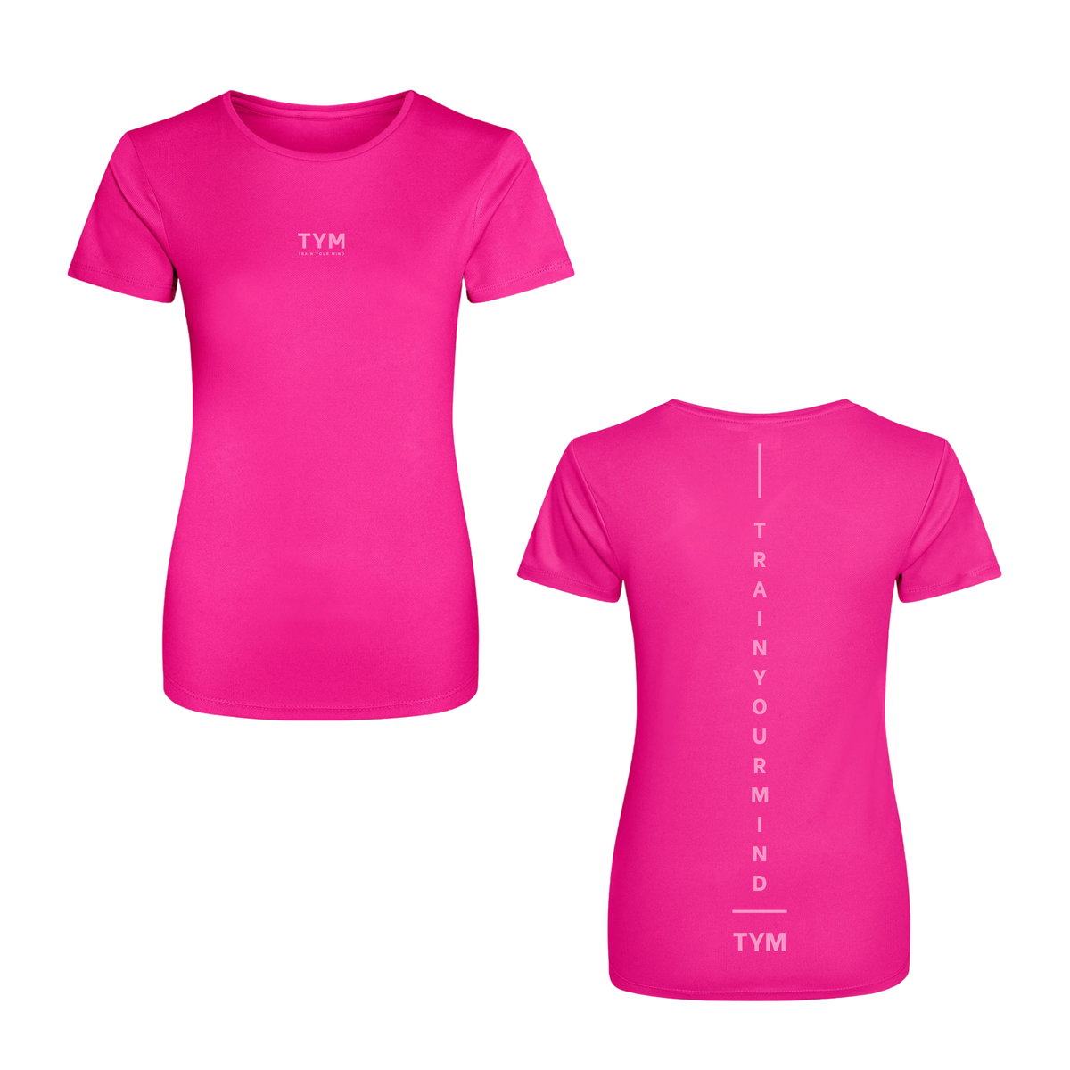 TYM Contrast Ladies Cool T-Shirt