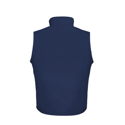 Men's Result Core Printable Soft Shell Bodywarmer (Navy)