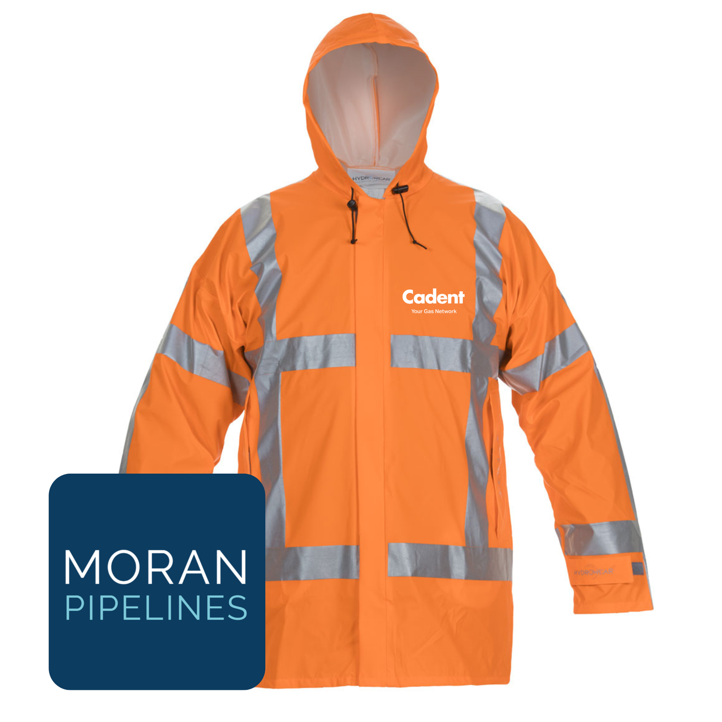 Fire Retardant Hi-Vis Waterproof Parka Jacket (Orange)