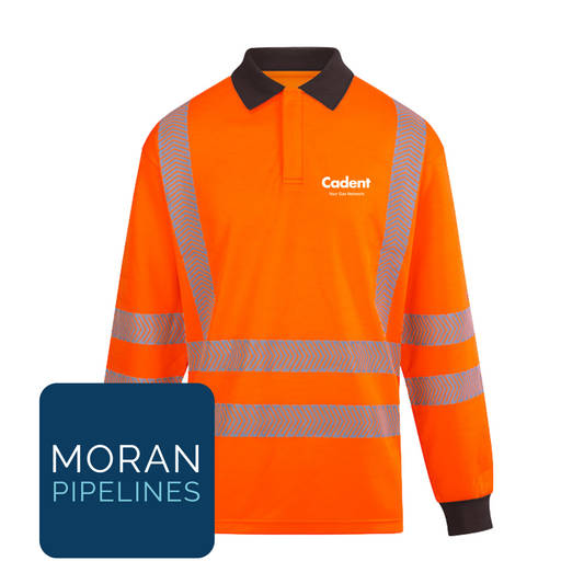 High Visibility Arc Flash Polo Shirt (Orange)