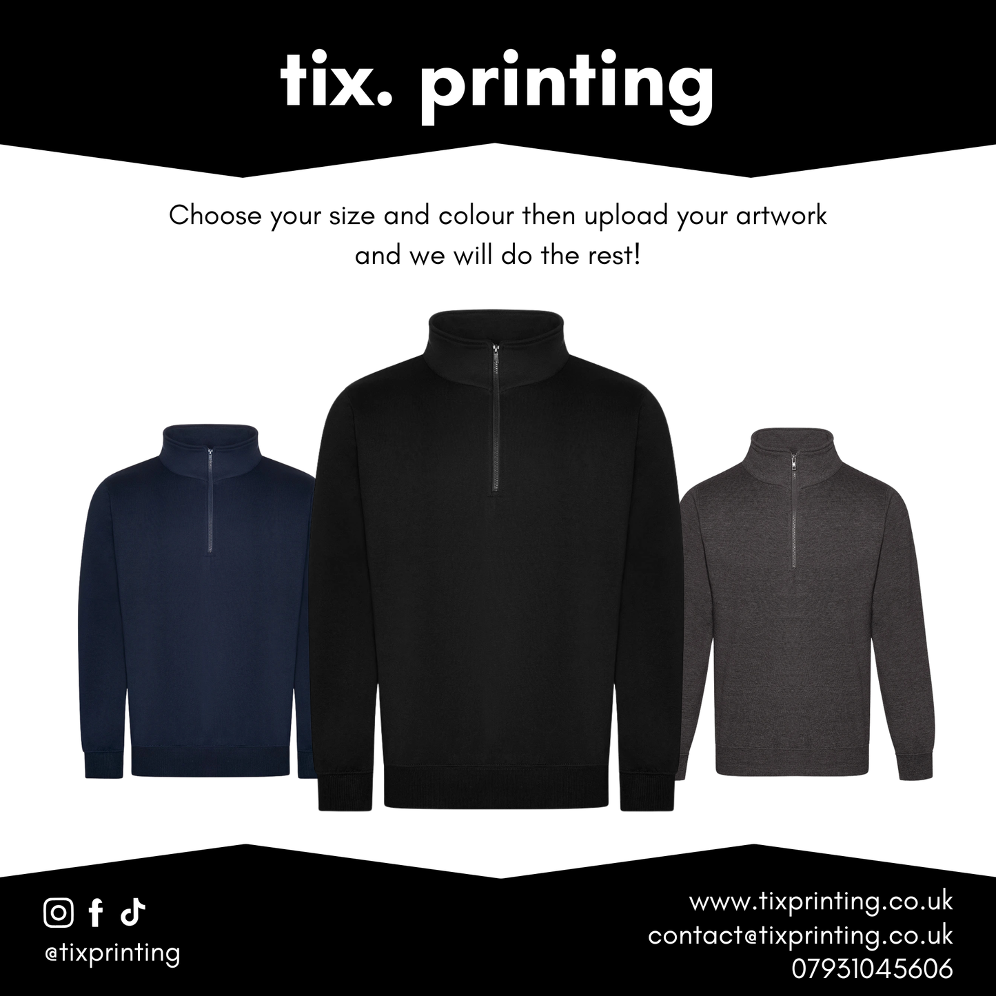 Pro RTX Pro 1/4 Neck Zip Sweatshirt