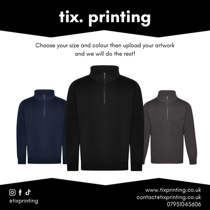 Pro RTX Pro 1/4 Neck Zip Sweatshirt