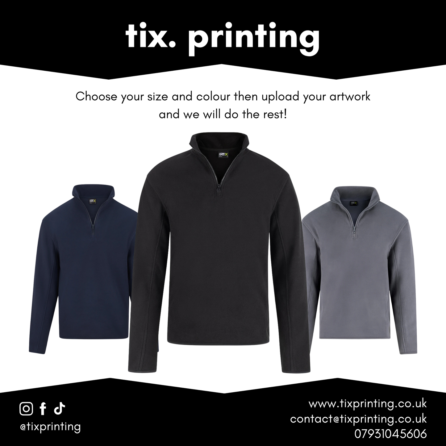 Pro RTX 1/4 Zip Micro Fleece Jacket