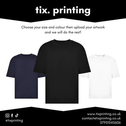 AWDis Heavyweight Boxy 240 T-Shirt