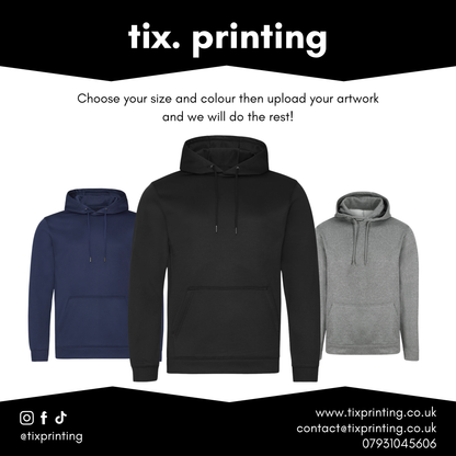 AWDis Sports Polyester Hoodie