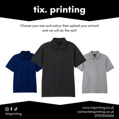 Gildan DryBlend® Jersey Polo Shirt