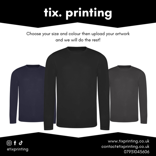 AWDis Cool Long Sleeve Wicking T-Shirt