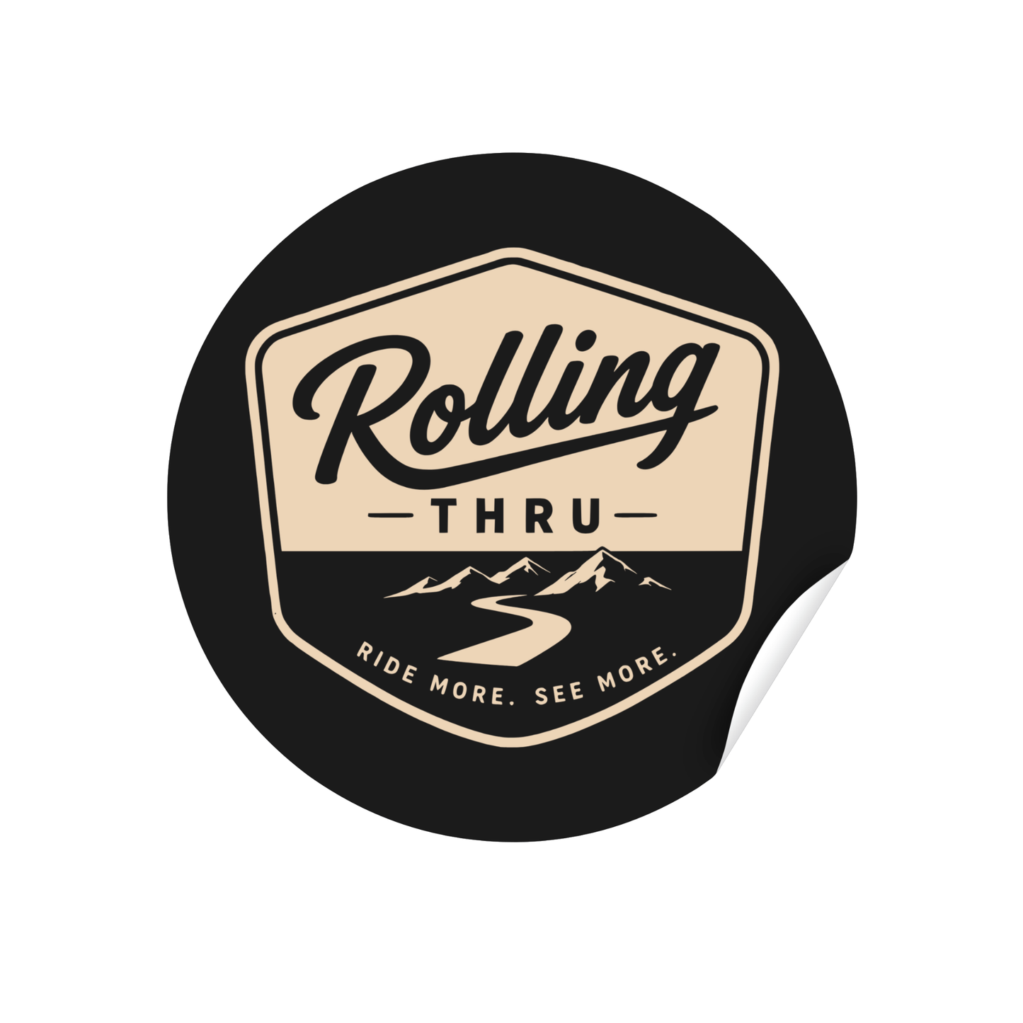Rolling Thru A4 Sticker Sheets