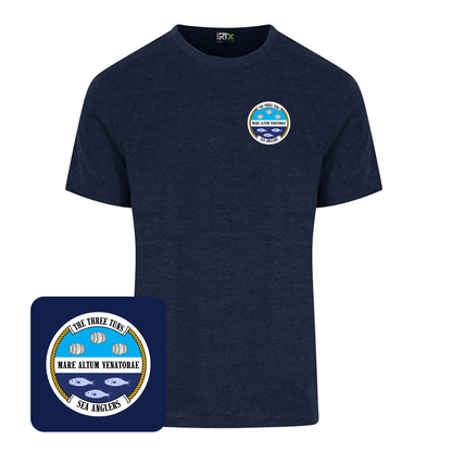 The Three Tuns Sea Anglers T-Shirt (Navy)