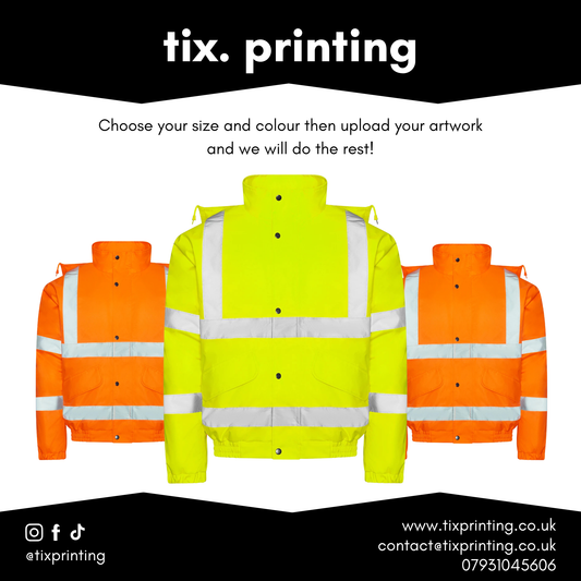 Pro RTX High Visibility Bomber Jacket