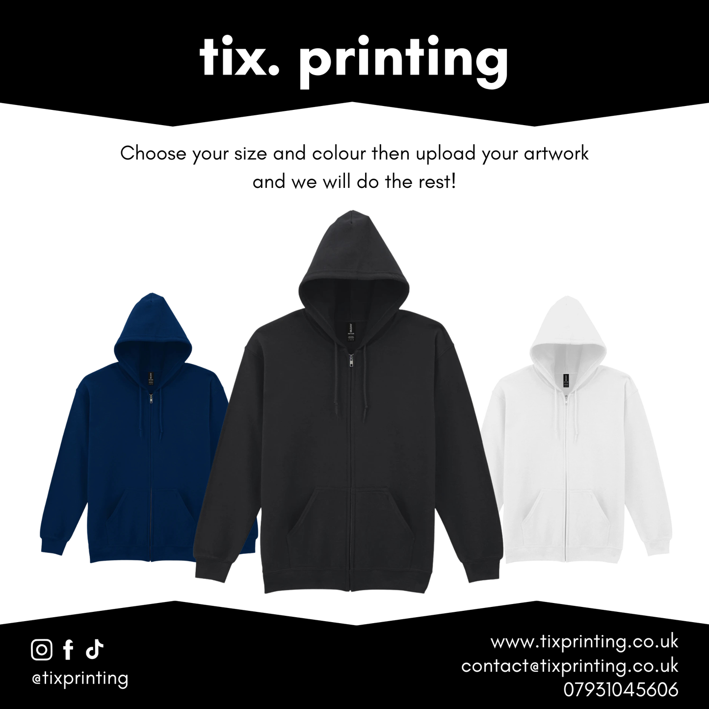 Gildan Heavy Blend™ Zip Hooded Sweatshirt