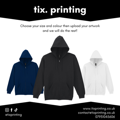 Gildan Heavy Blend™ Zip Hooded Sweatshirt