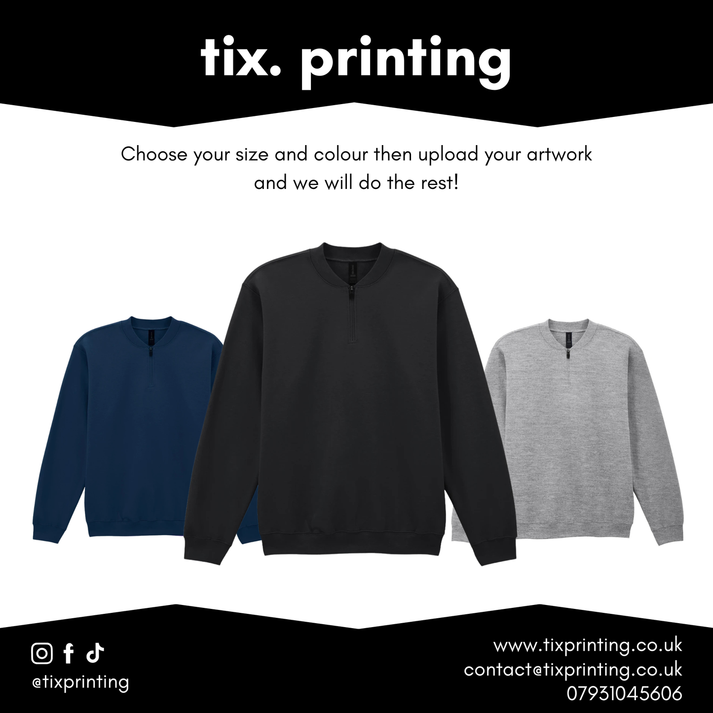 Gildan SoftStyle® Midweight Fleece 1/4 Zip Sweatshirt
