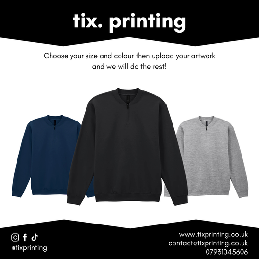 Gildan SoftStyle® Midweight Fleece 1/4 Zip Sweatshirt