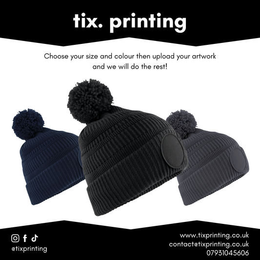 Beechfield Fan Patch Beanie