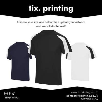 AWDis Cool Contrast Wicking T-Shirt