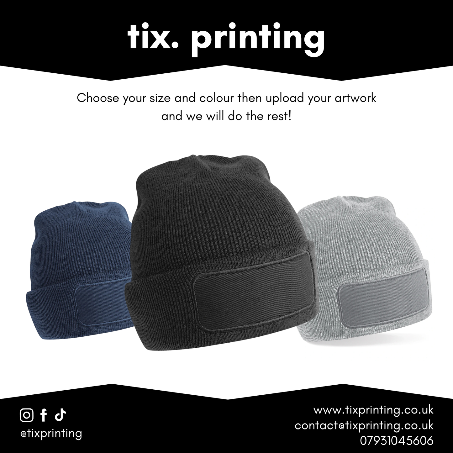 Beechfield Original Patch Beanie