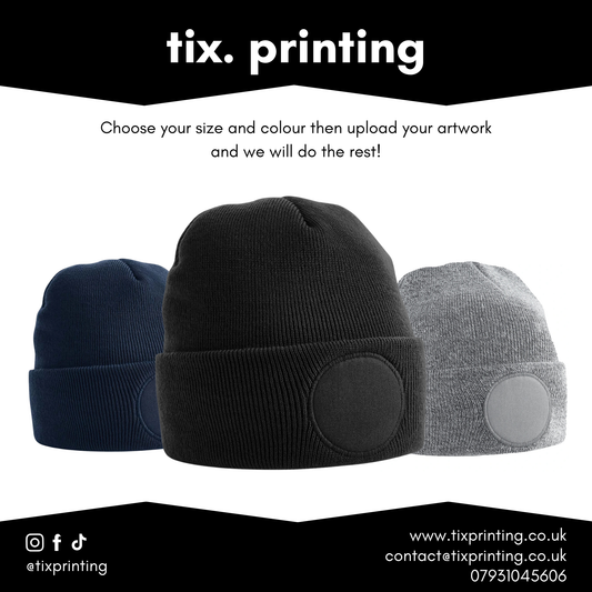 Beechfield Circular Patch Beanie