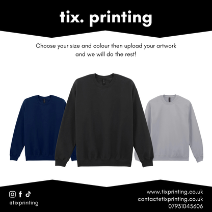 Gildan SoftStyle® Midweight Crew Neck Sweatshirt