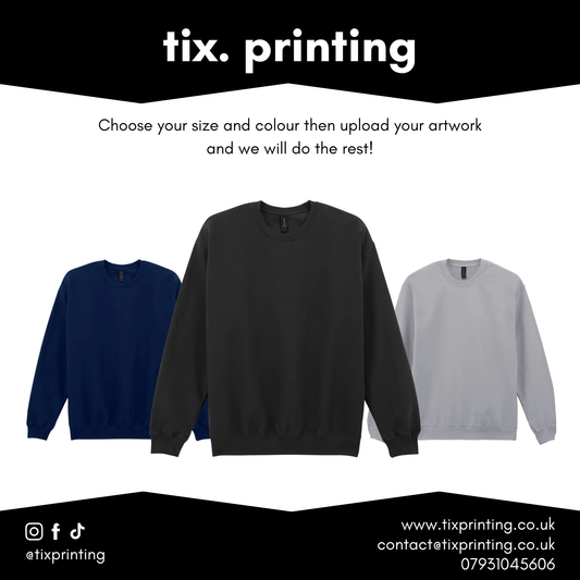 Gildan SoftStyle® Midweight Crew Neck Sweatshirt