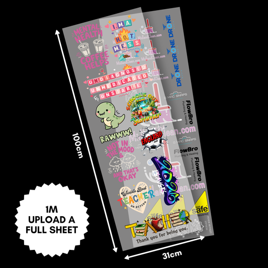 DTF Uploader (31cm x 100cm)