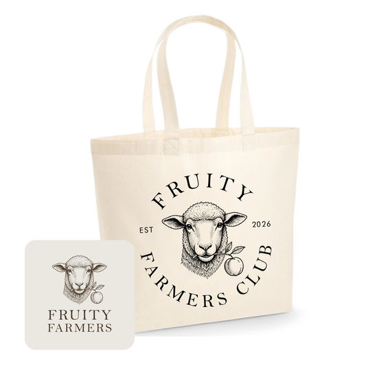 Fruity Farmers Club Maxi Tote Bag
