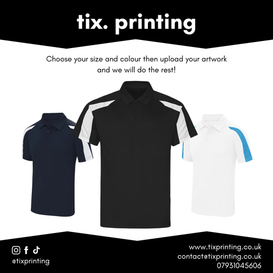 AWDis Cool Contrast Polo Shirt