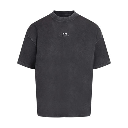 TYM Distortion Washed Oversized T-Shirt